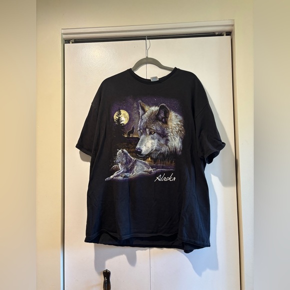 Vintage Wolf Alaska Destination Shirt - Picture 2 of 6